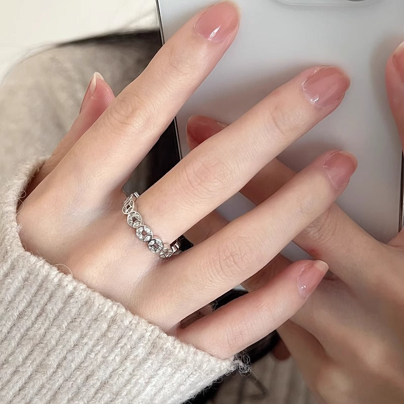 Delicate Artisan Gold Ring