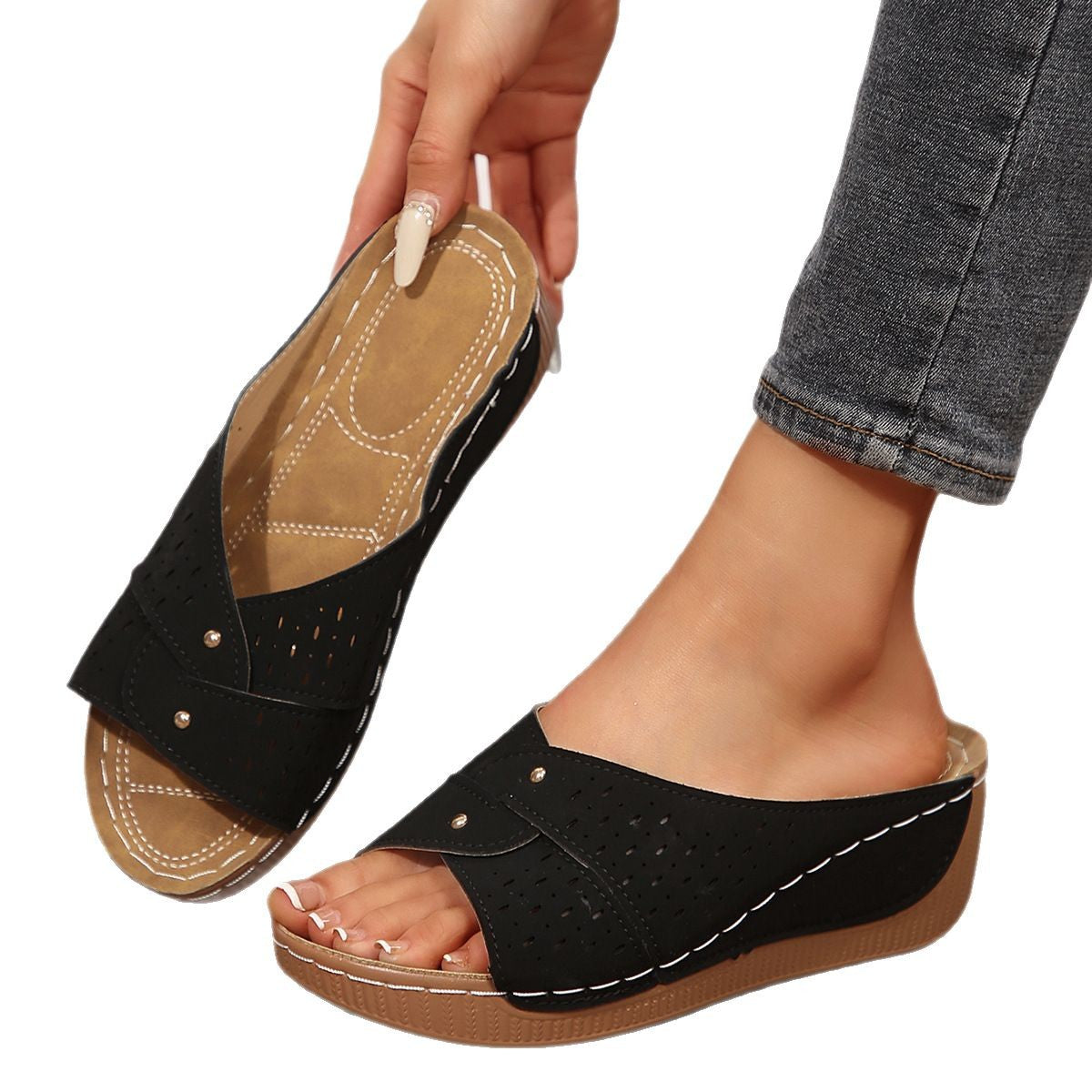 Vintage Inspired Orthopedic Sandals