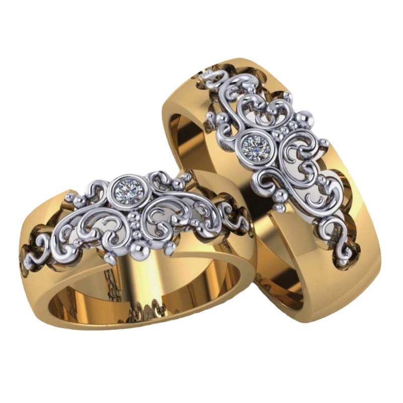 Delicate Artisan Gold Ring