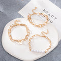 Vintage Handmade Gold Bracelet