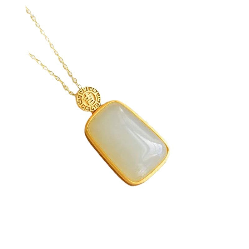 Delicate Artisan Gold Pendant