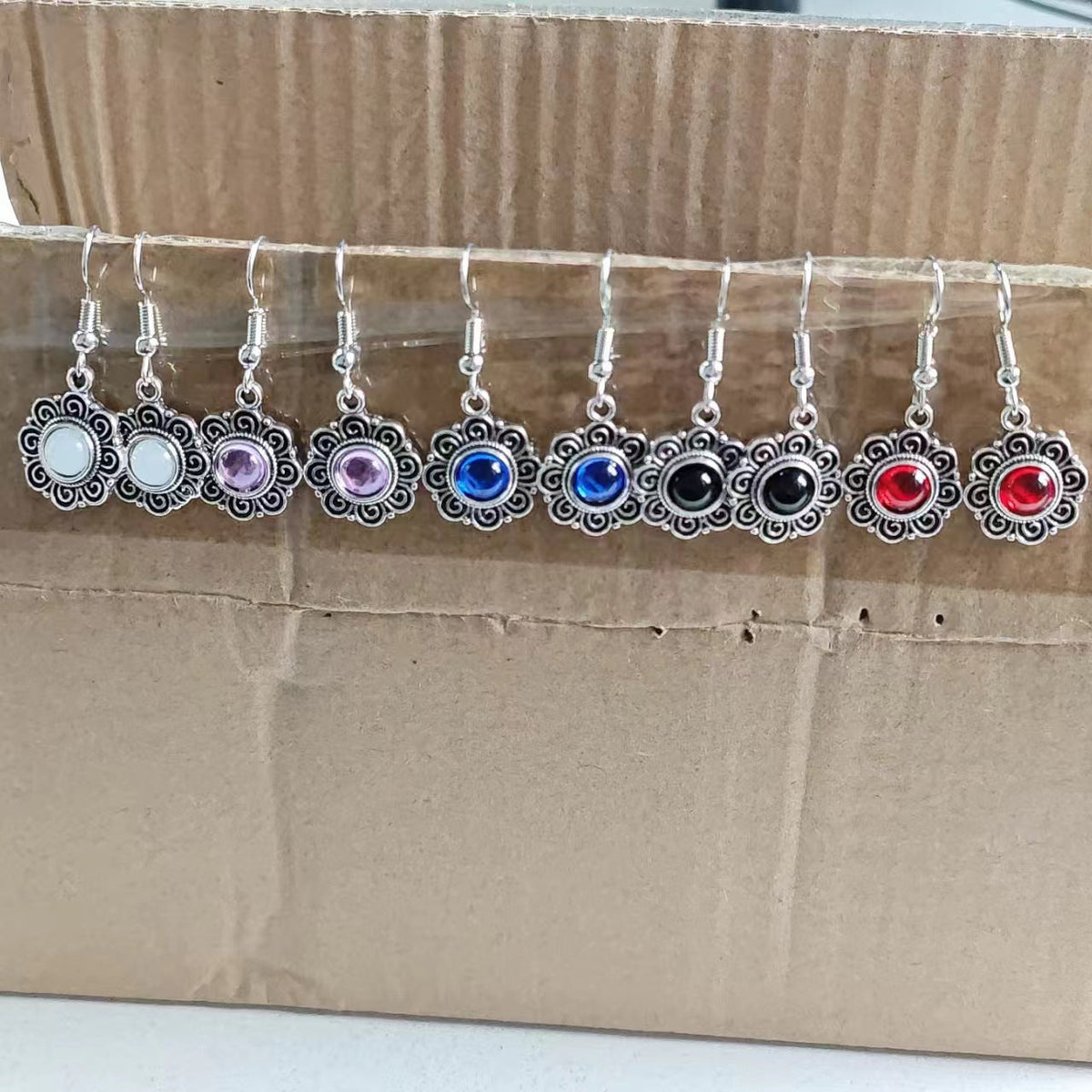 Delicate Artisan Silver Earring