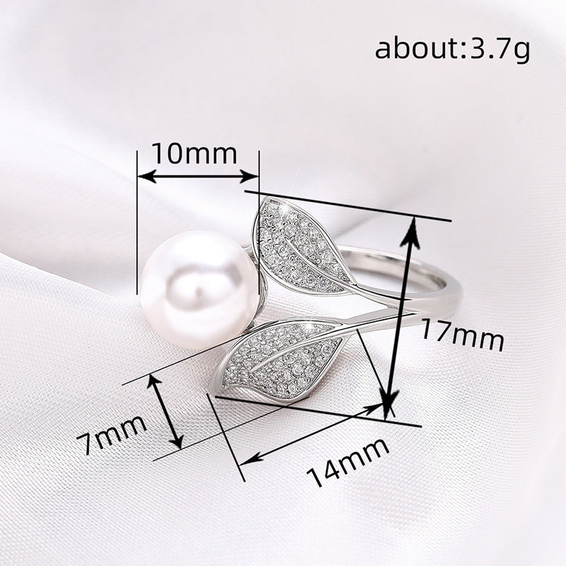 Charming Pearl Ring for Any Occasion