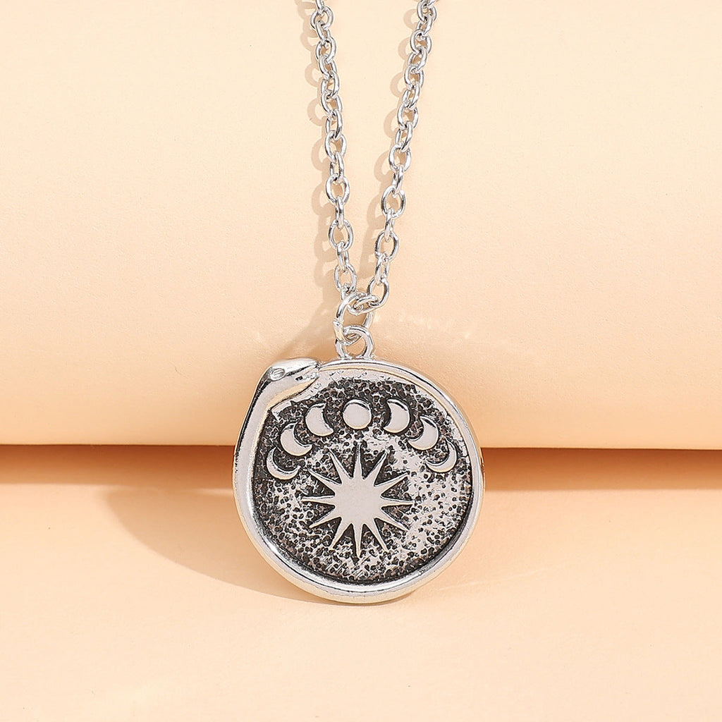 Delicate Artisan Gold Pendant