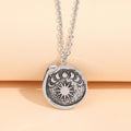 Delicate Artisan Gold Pendant