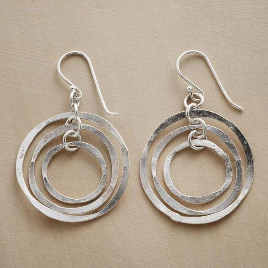 Vintage Handmade Silver Earring