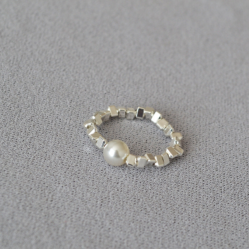 Beautiful Silver Ring with Unique Style