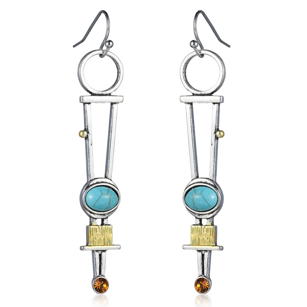 Delicate Artisan Silver Earring