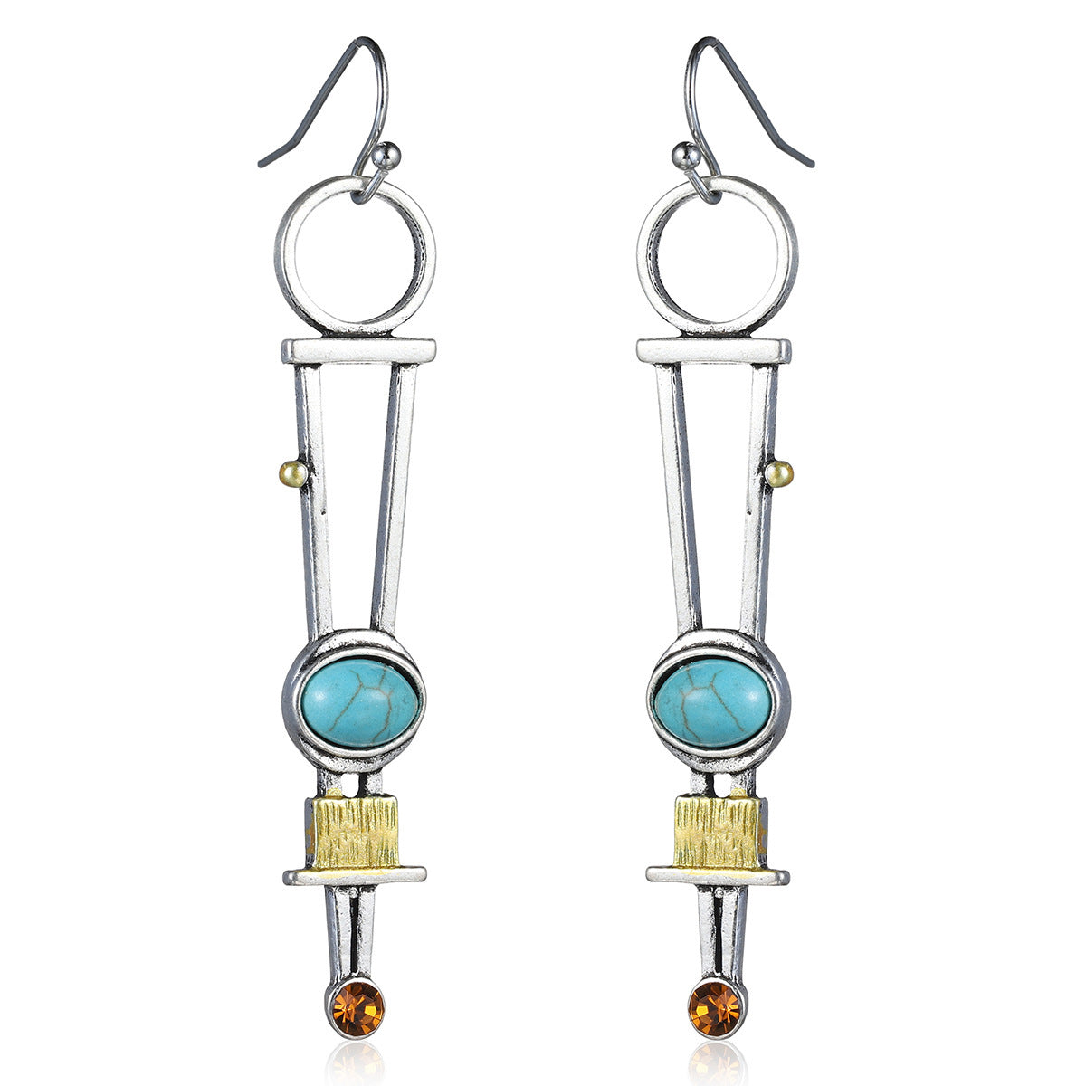 Delicate Artisan Silver Earring