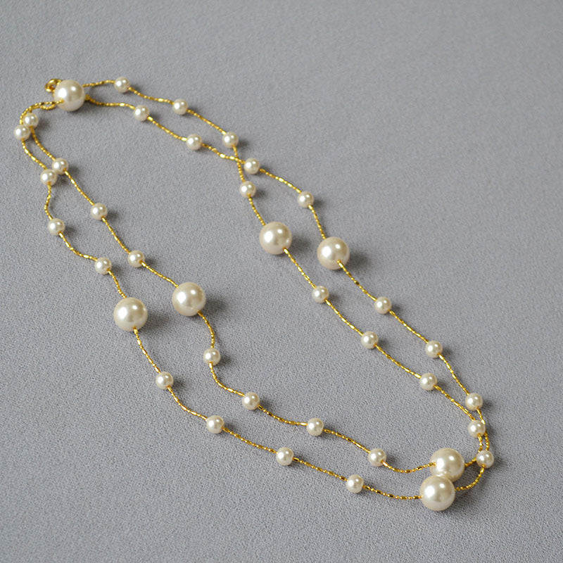 Romantic Pearl Necklace for Special Moments