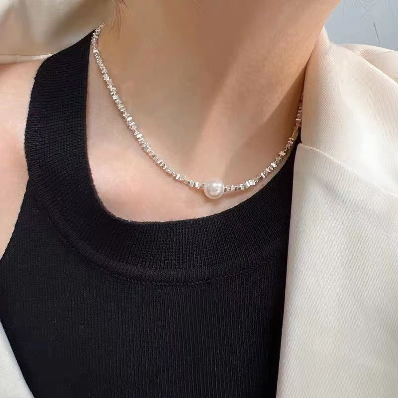 Vintage Handmade Silver Necklace