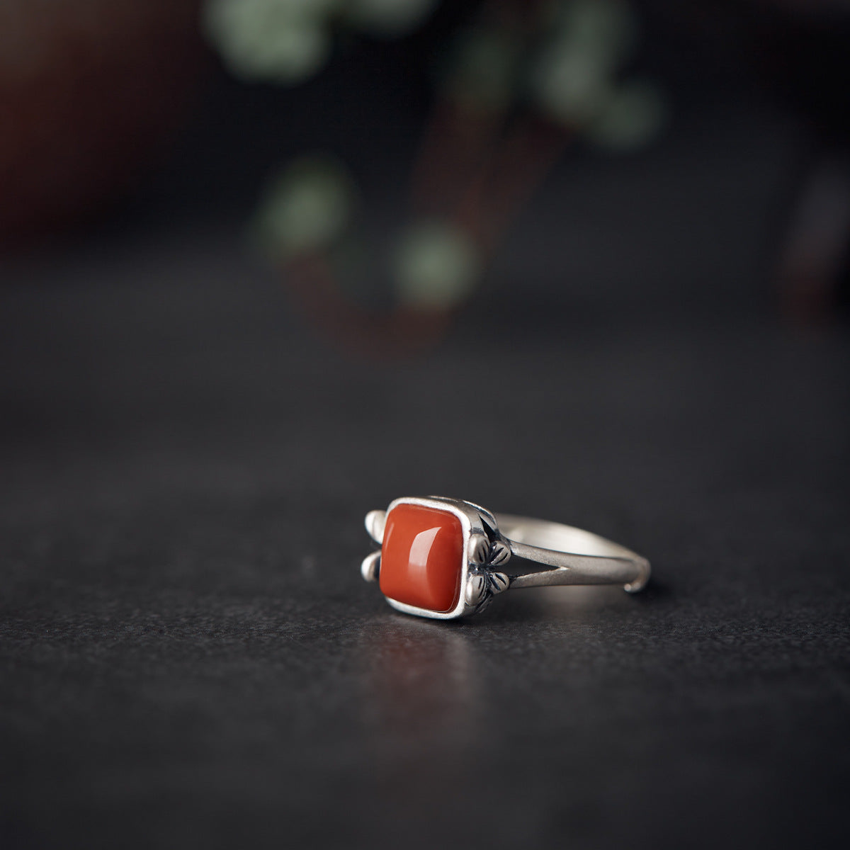Delicate Artisan Silver Ring