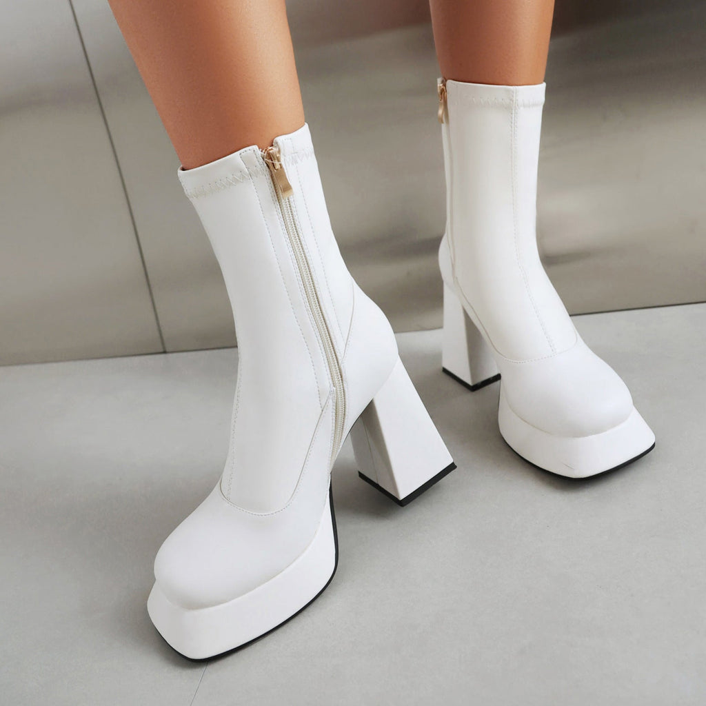 Classic Orthopedic Boots with Timeless Style