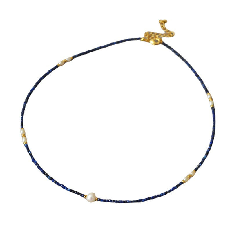 Delicate Artisan Pearl Necklace