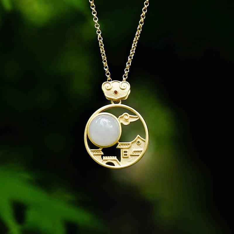 Vintage Handmade Silver Necklace