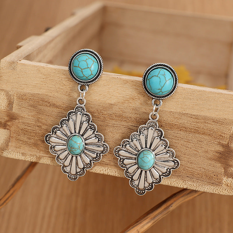 Delicate Artisan Silver Earring