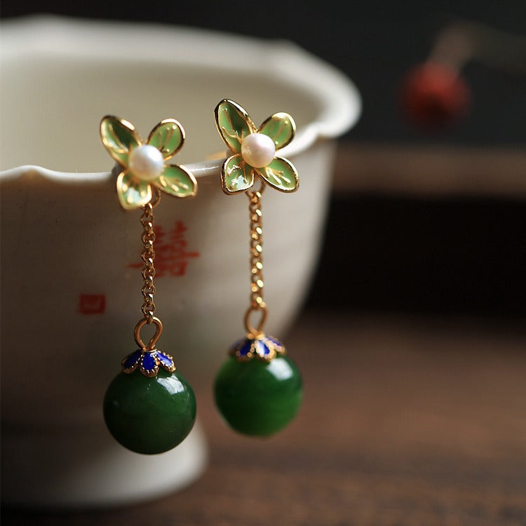 Delicate Artisan Silver Earring