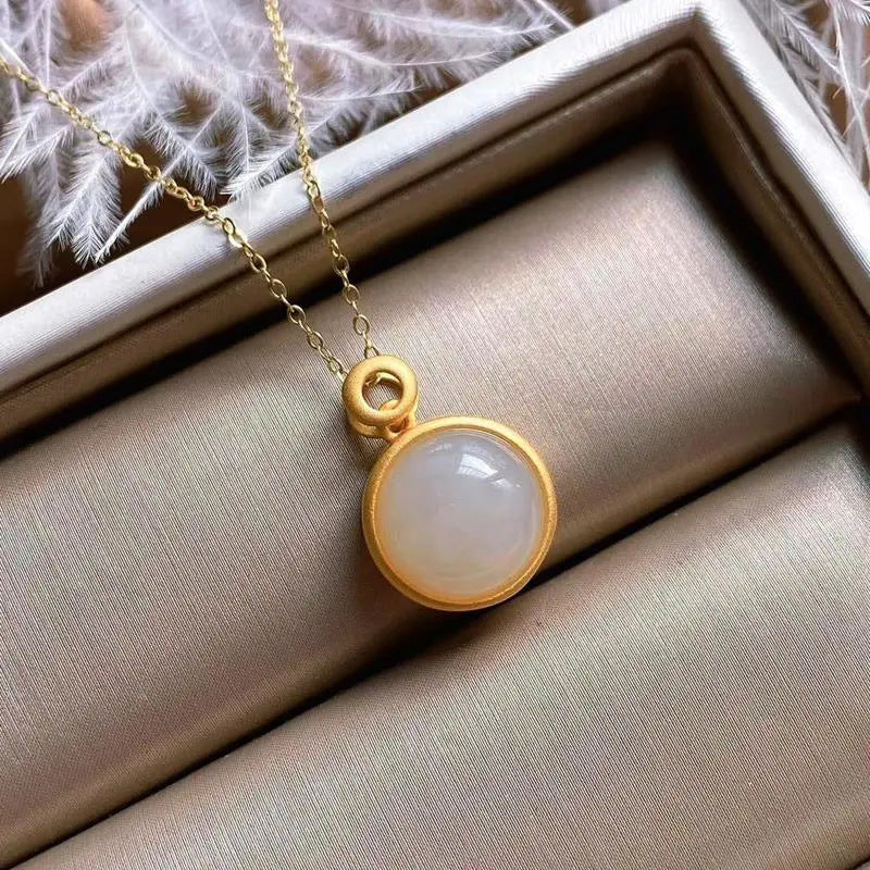 Vintage Handmade Gold Necklace
