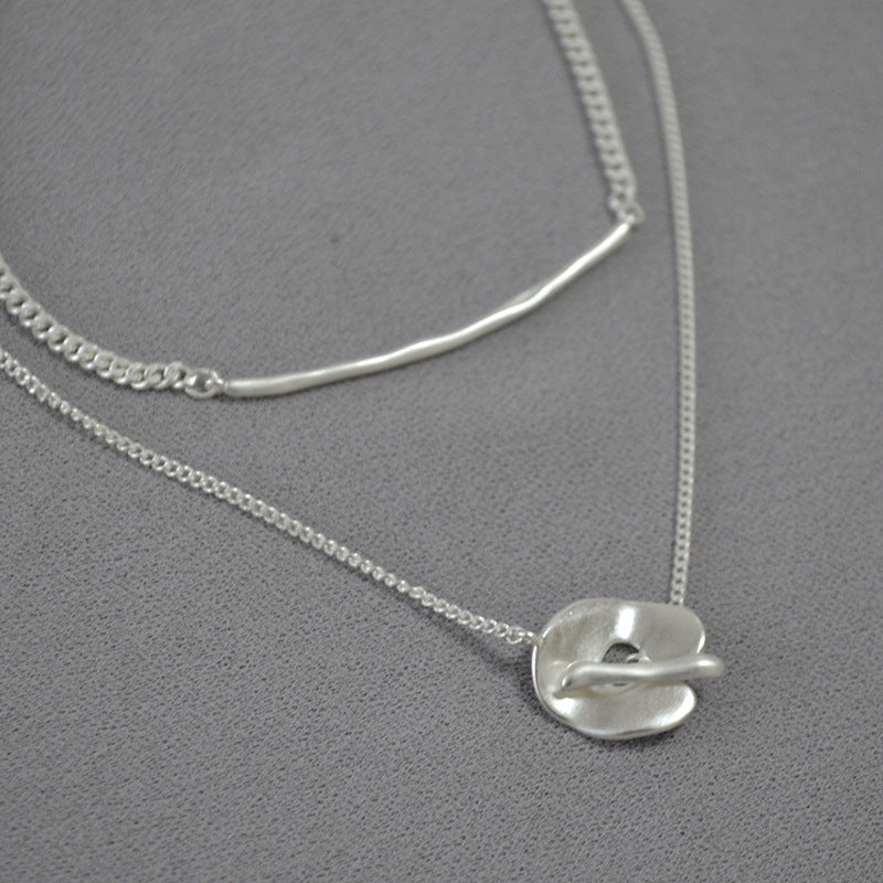 Romantic Silver Necklace for Special Moments