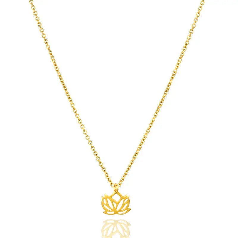 Vintage Handmade Gold Necklace