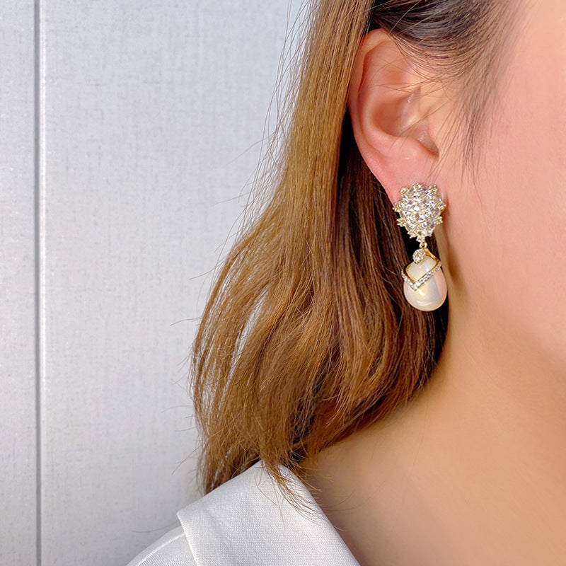 Vintage Handmade Pearl Earring