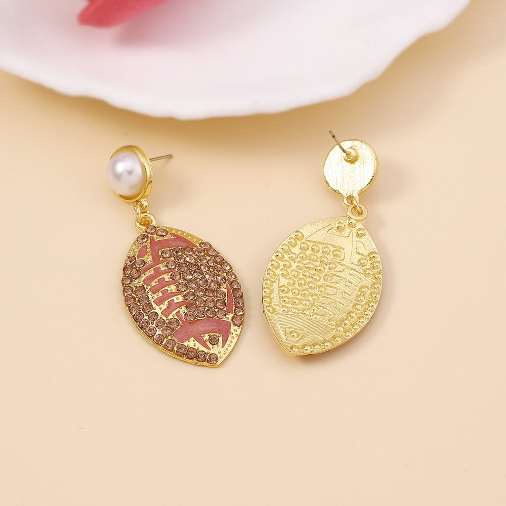 Delicate Artisan Pearl Earring