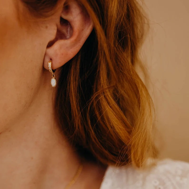 Romantic Gold Earring for Special Moments