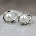 Vintage Handmade Pearl Earring