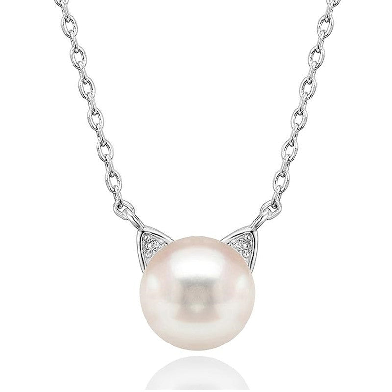 Delicate Artisan Pearl Necklace