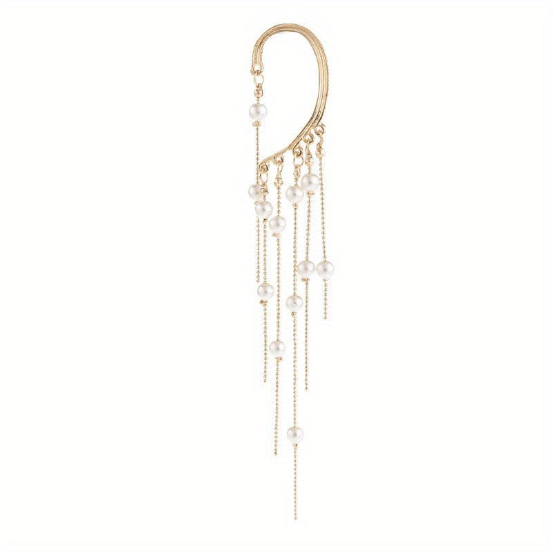 Delicate Artisan Pearl Earring