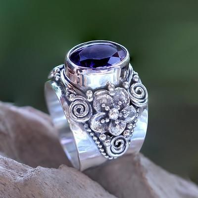 Delicate Artisan Silver Ring