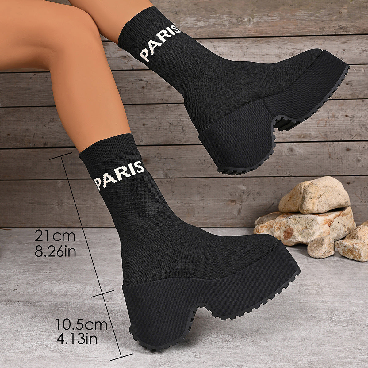 Chic Orthopedic Boots with Unique Design