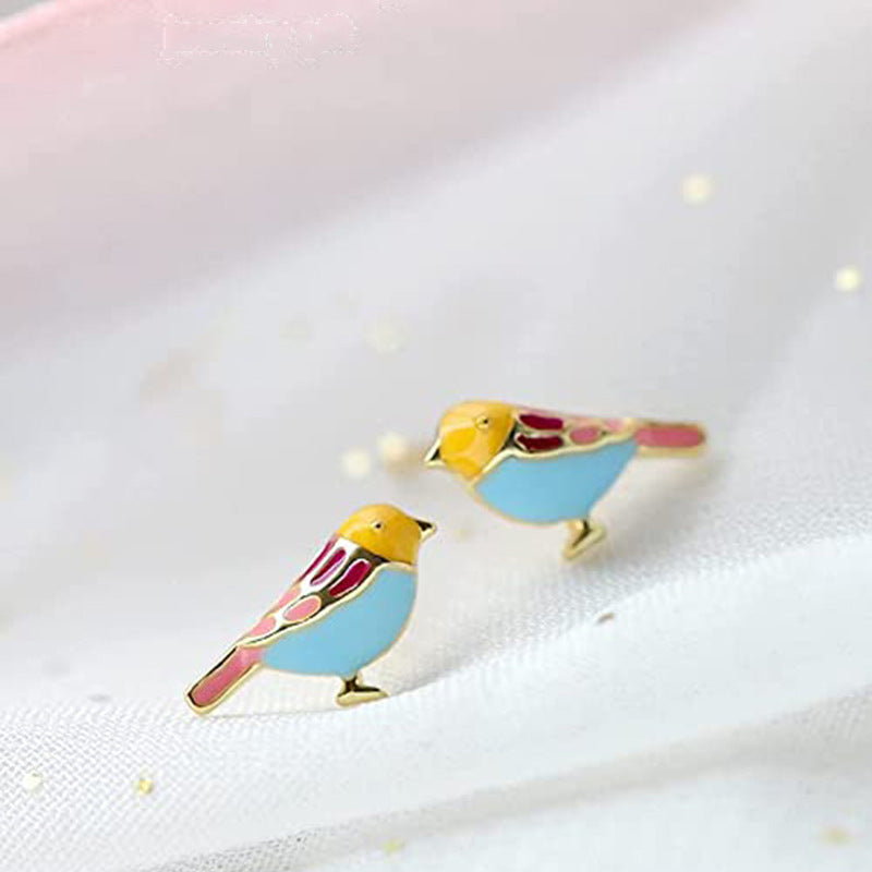 Vintage Handmade Gold Earring