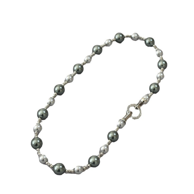 Vintage Handmade Pearl Necklace