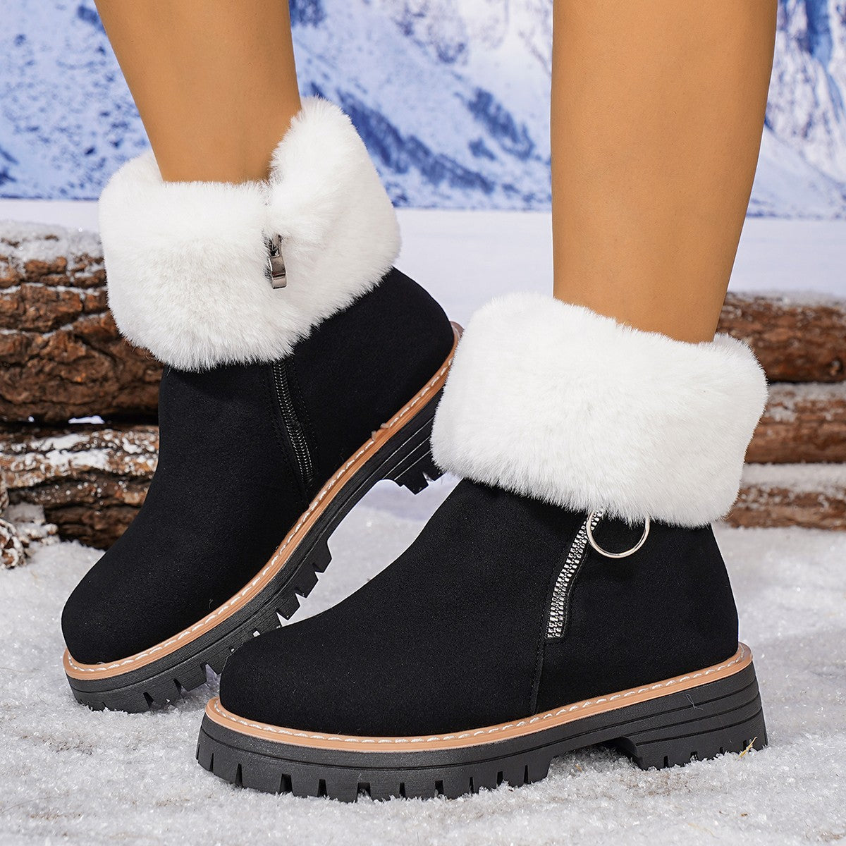 Chic Orthopedic Boots with Unique Design