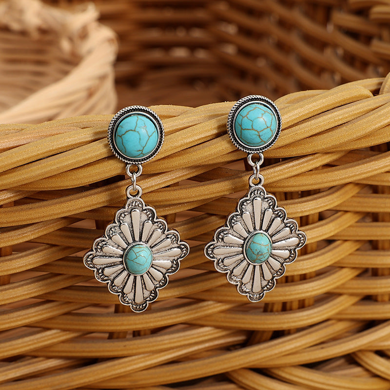 Delicate Artisan Silver Earring