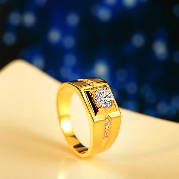 Delicate Artisan Gold Ring