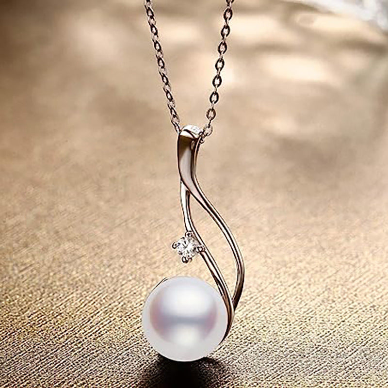 Delicate Artisan Pearl Necklace
