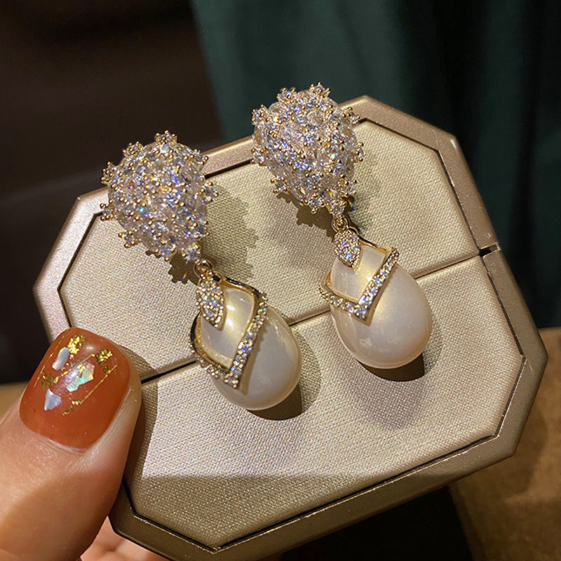 Vintage Handmade Pearl Earring