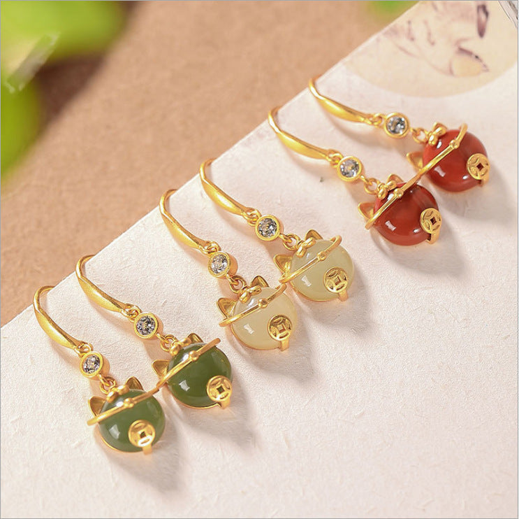 Beautiful Gold Earring with Unique Style