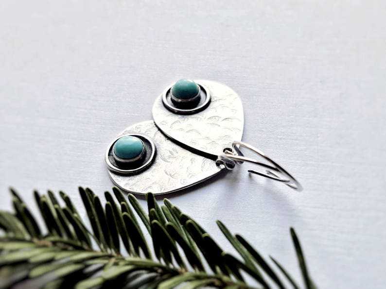 Delicate Artisan Silver Earring