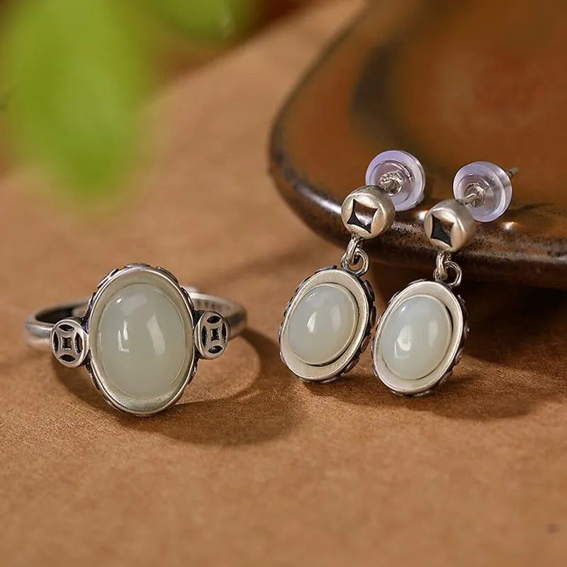 Delicate Artisan Silver Earring
