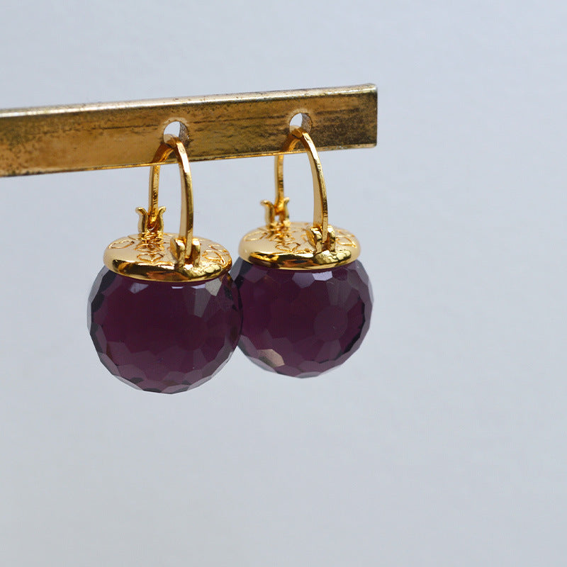 Delicate Artisan Gold Earring