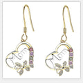 Romantic Gold Earring for Special Moments