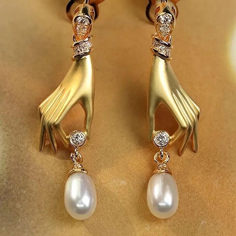 Vintage Handmade Pearl Earring