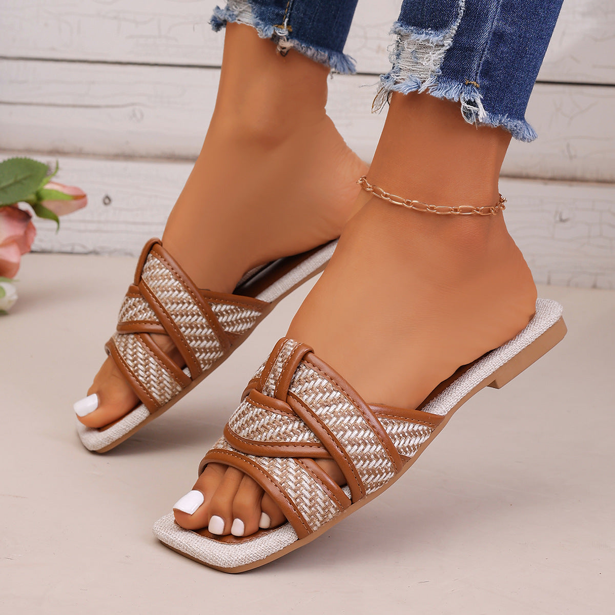 Vintage Inspired Orthopedic Sandals