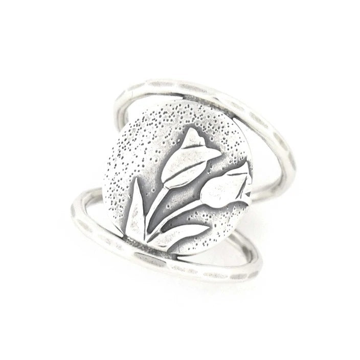 Beautiful Silver Ring with Unique Style