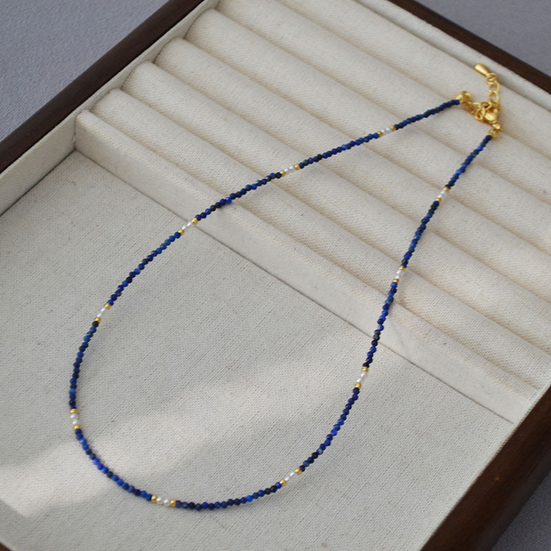 Delicate Artisan Pearl Necklace