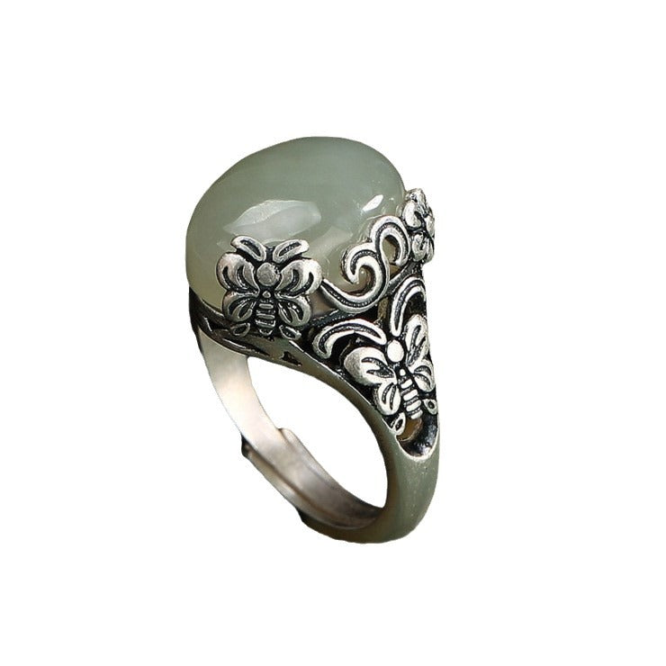 Delicate Artisan Silver Ring
