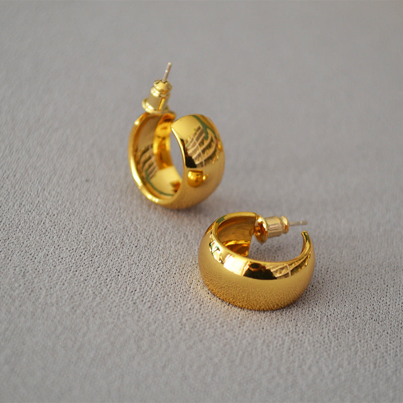 Delicate Artisan Silver Earring